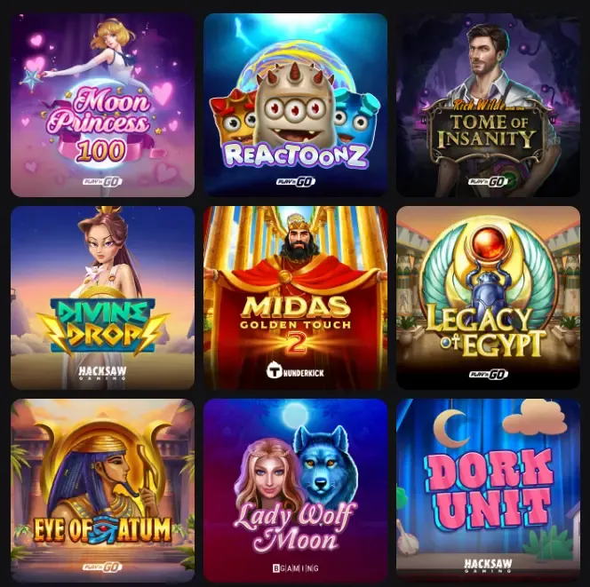 TipTopBet Casino Netherlands Spelletjes